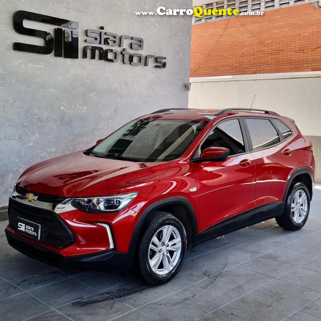 CHEVROLET   TRACKER LT 1.0 TURBO 12V FLEX AUT.   VERMELHO 2023 1.0 FLEX - Loja