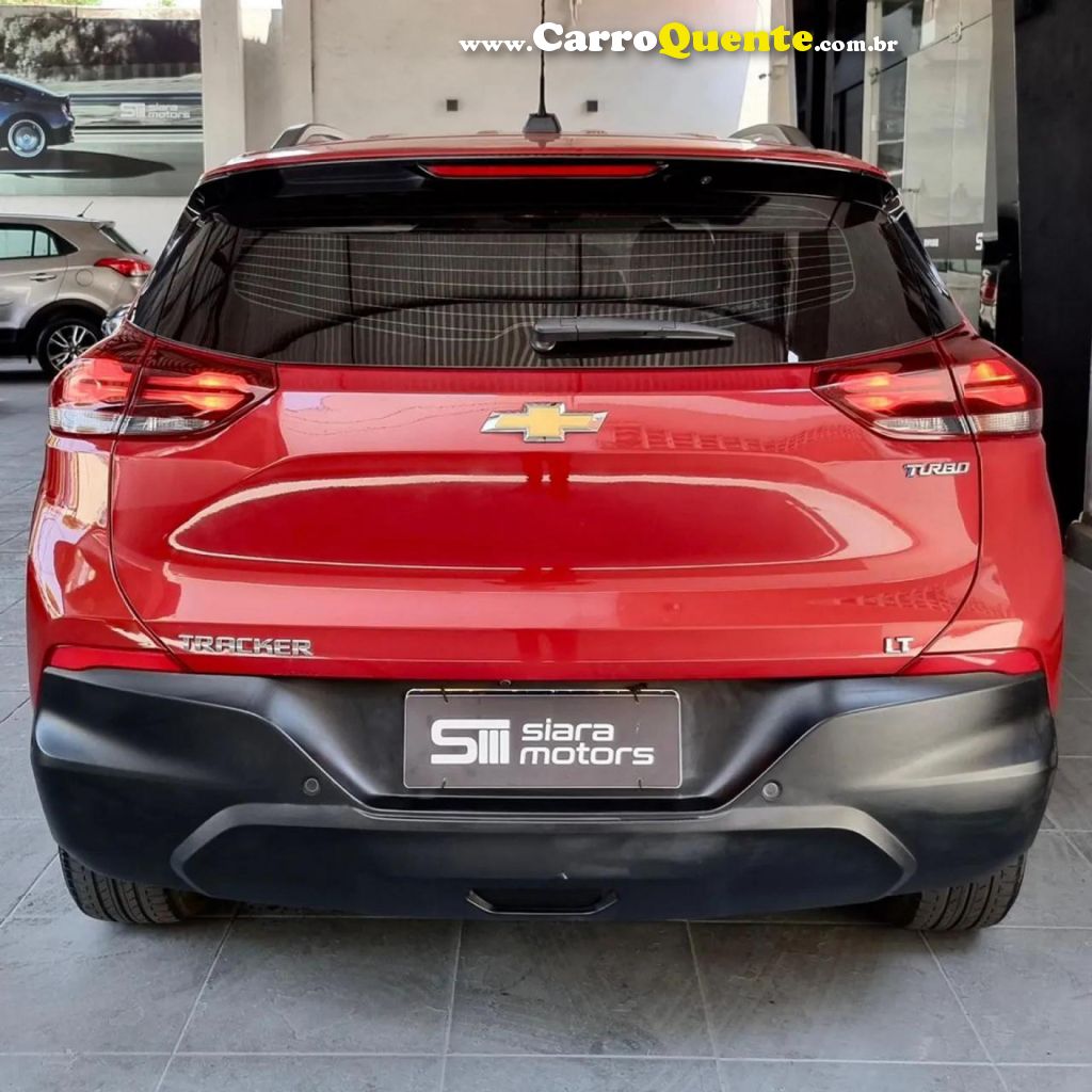 CHEVROLET   TRACKER LT 1.0 TURBO 12V FLEX AUT.   VERMELHO 2023 1.0 FLEX - Loja