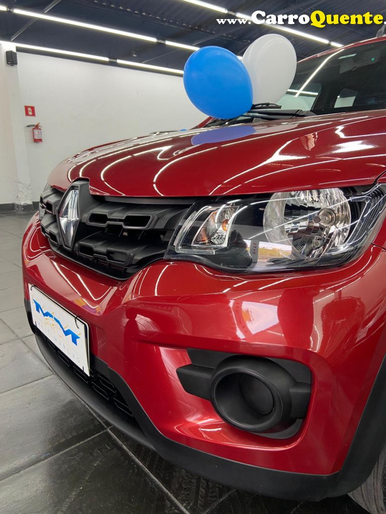 RENAULT   KWID ZEN 1.0 FLEX 12V 5P MEC.   VERMELHO 2021 1.0 FLEX - Loja