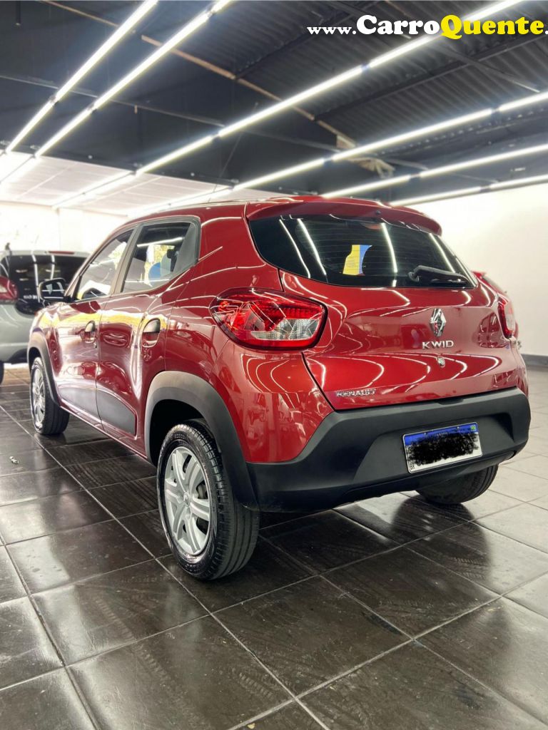 RENAULT   KWID ZEN 1.0 FLEX 12V 5P MEC.   VERMELHO 2021 1.0 FLEX - Loja