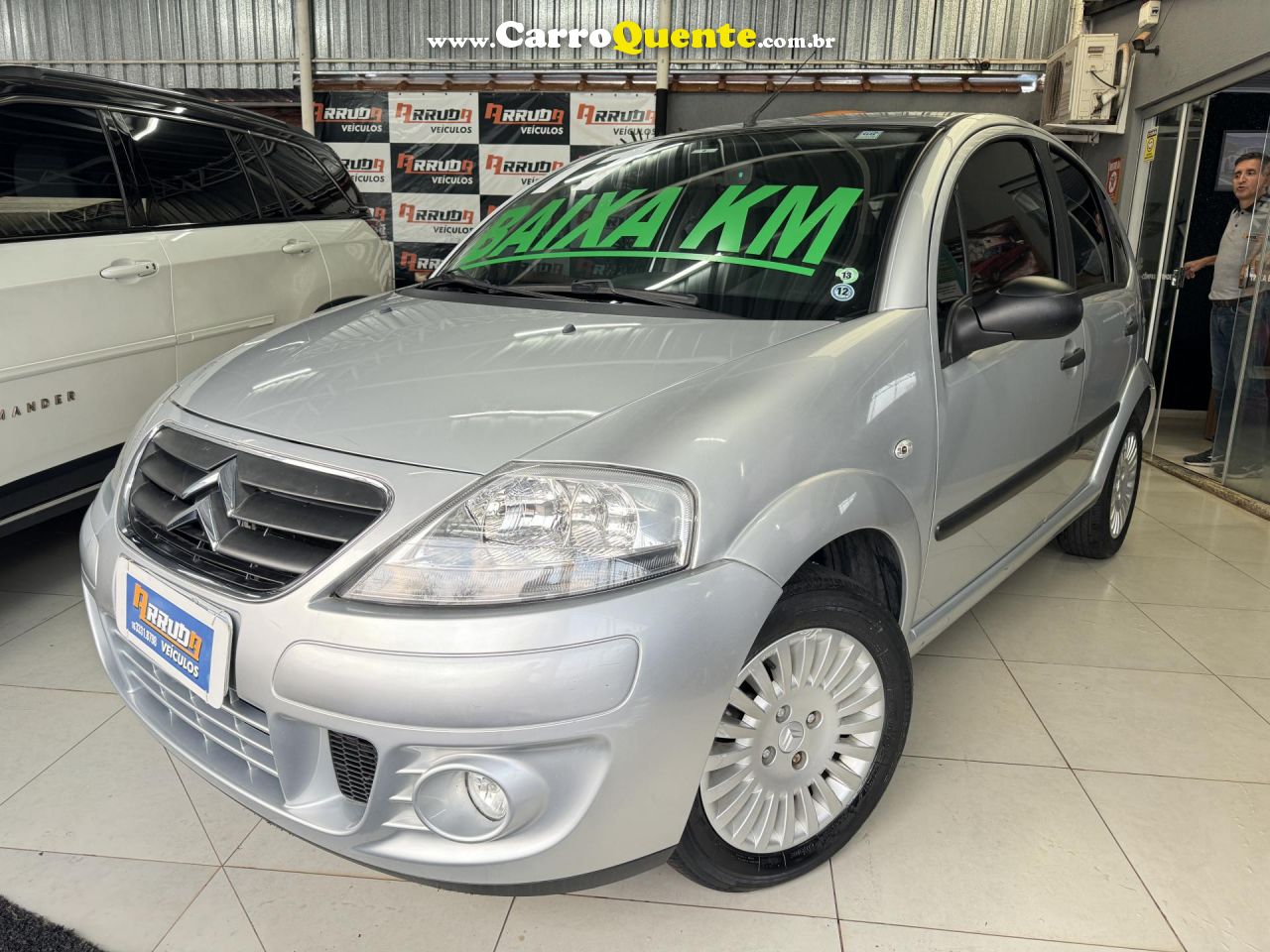 CITROËN   C3 GLX 1.4 GLX SONORA 1.4 FLEX 8V 5P   PRATA 2011 1.4 FLEX - Loja