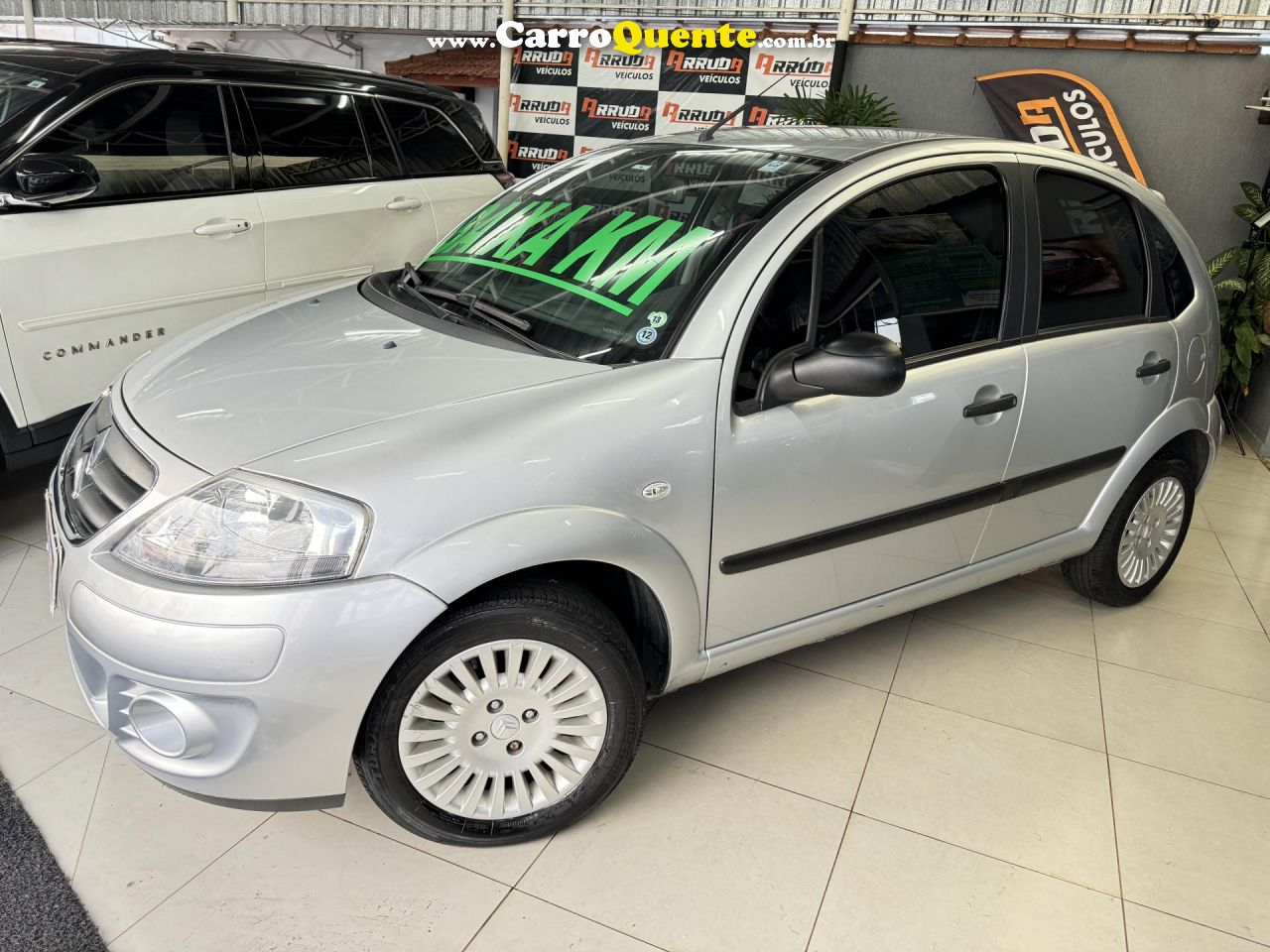 CITROËN   C3 GLX 1.4 GLX SONORA 1.4 FLEX 8V 5P   PRATA 2011 1.4 FLEX - Loja