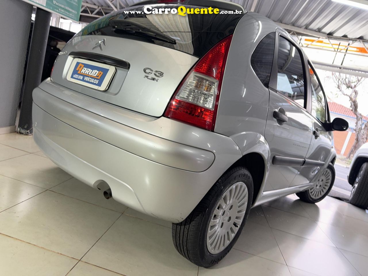 CITROËN   C3 GLX 1.4 GLX SONORA 1.4 FLEX 8V 5P   PRATA 2011 1.4 FLEX - Loja