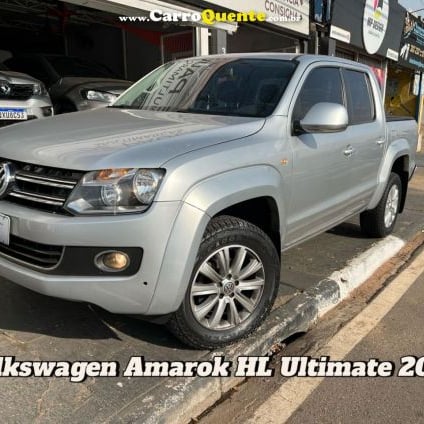 VOLKSWAGEN   AMAROK HIG.ULTIMATE CD 2.0 4X4 DIES. AUT   PRATA 2016 2.0 DIESEL