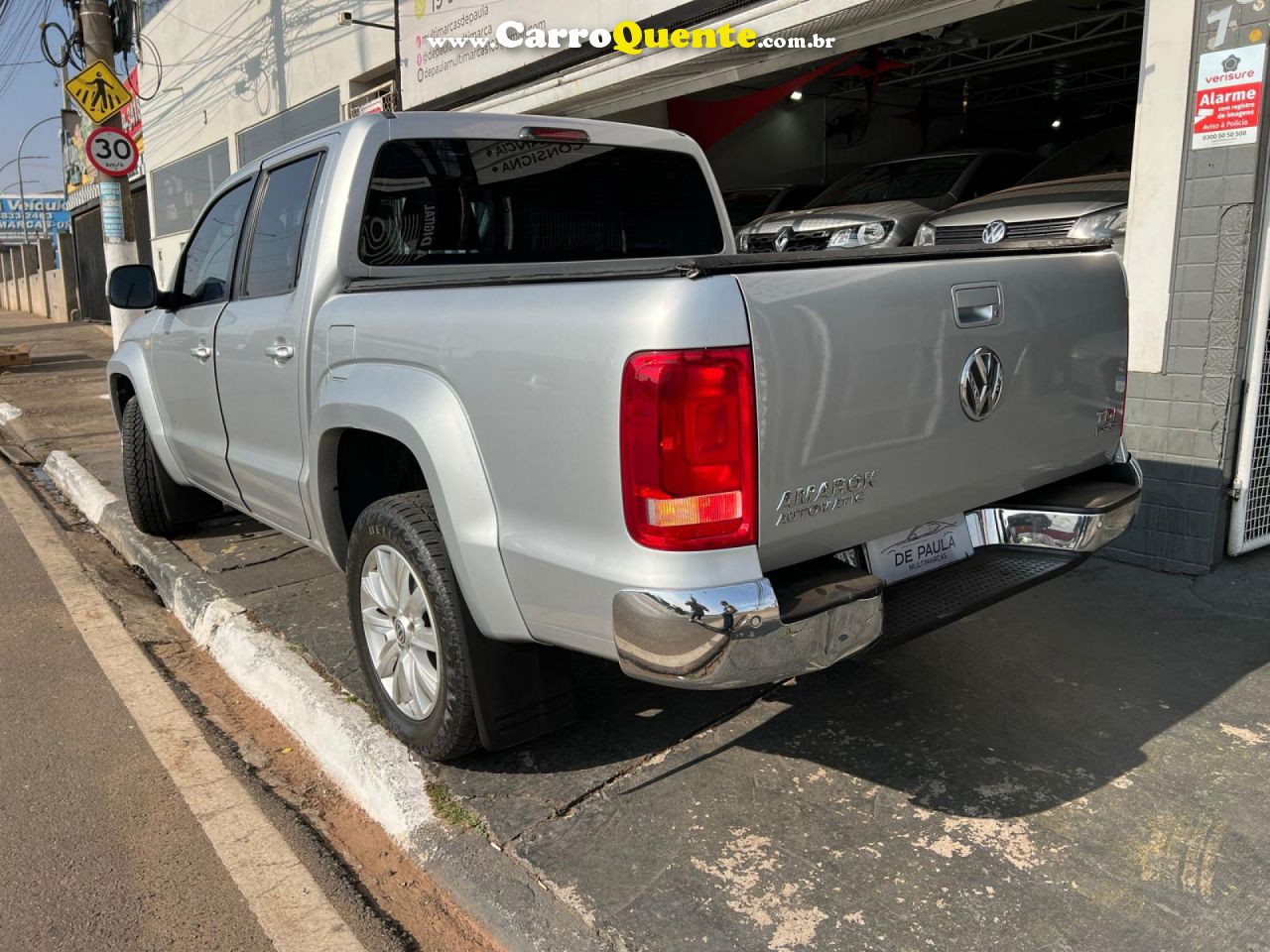 VOLKSWAGEN   AMAROK HIG.ULTIMATE CD 2.0 4X4 DIES. AUT   PRATA 2016 2.0 DIESEL - Loja