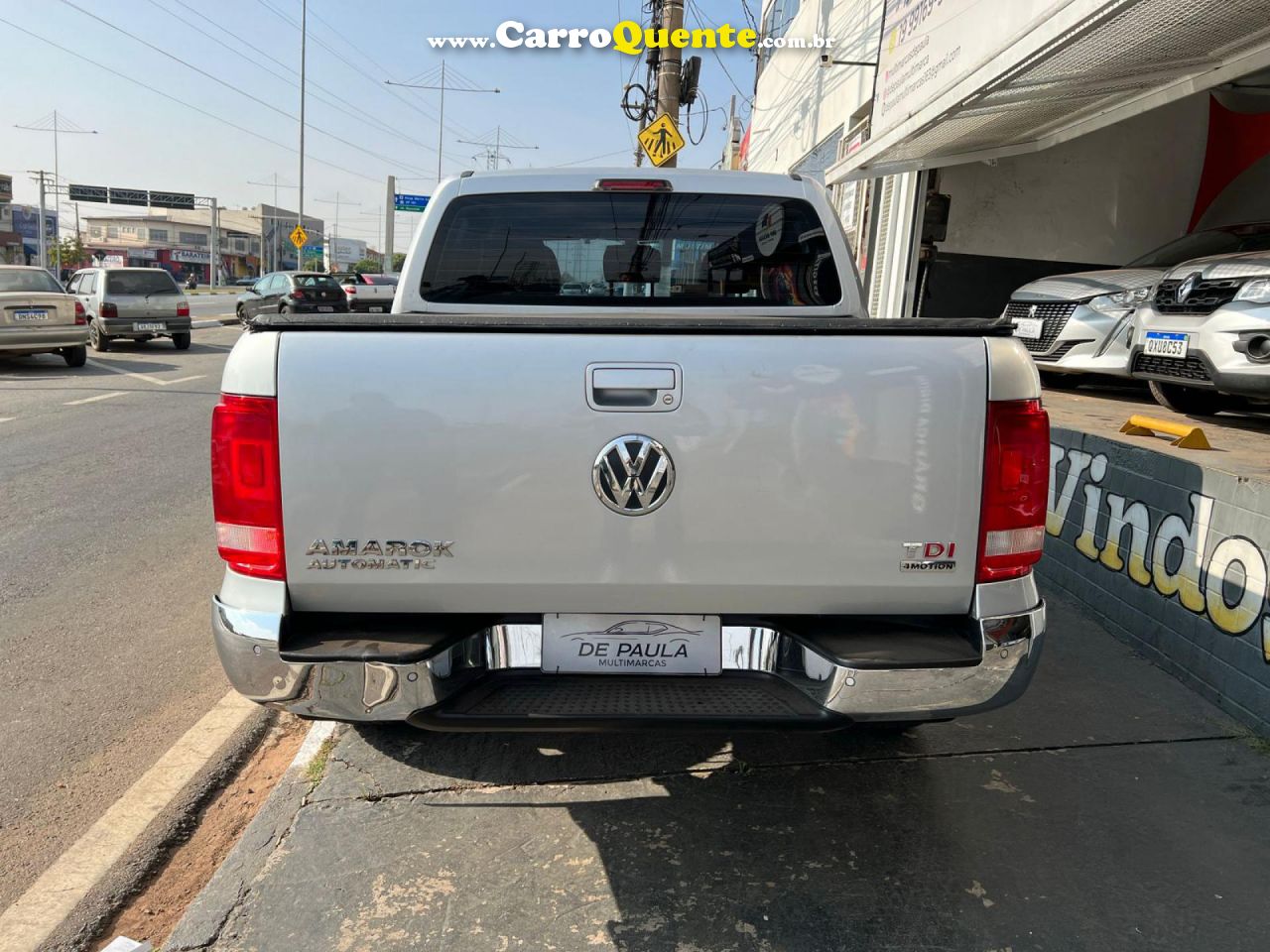 VOLKSWAGEN   AMAROK HIG.ULTIMATE CD 2.0 4X4 DIES. AUT   PRATA 2016 2.0 DIESEL - Loja