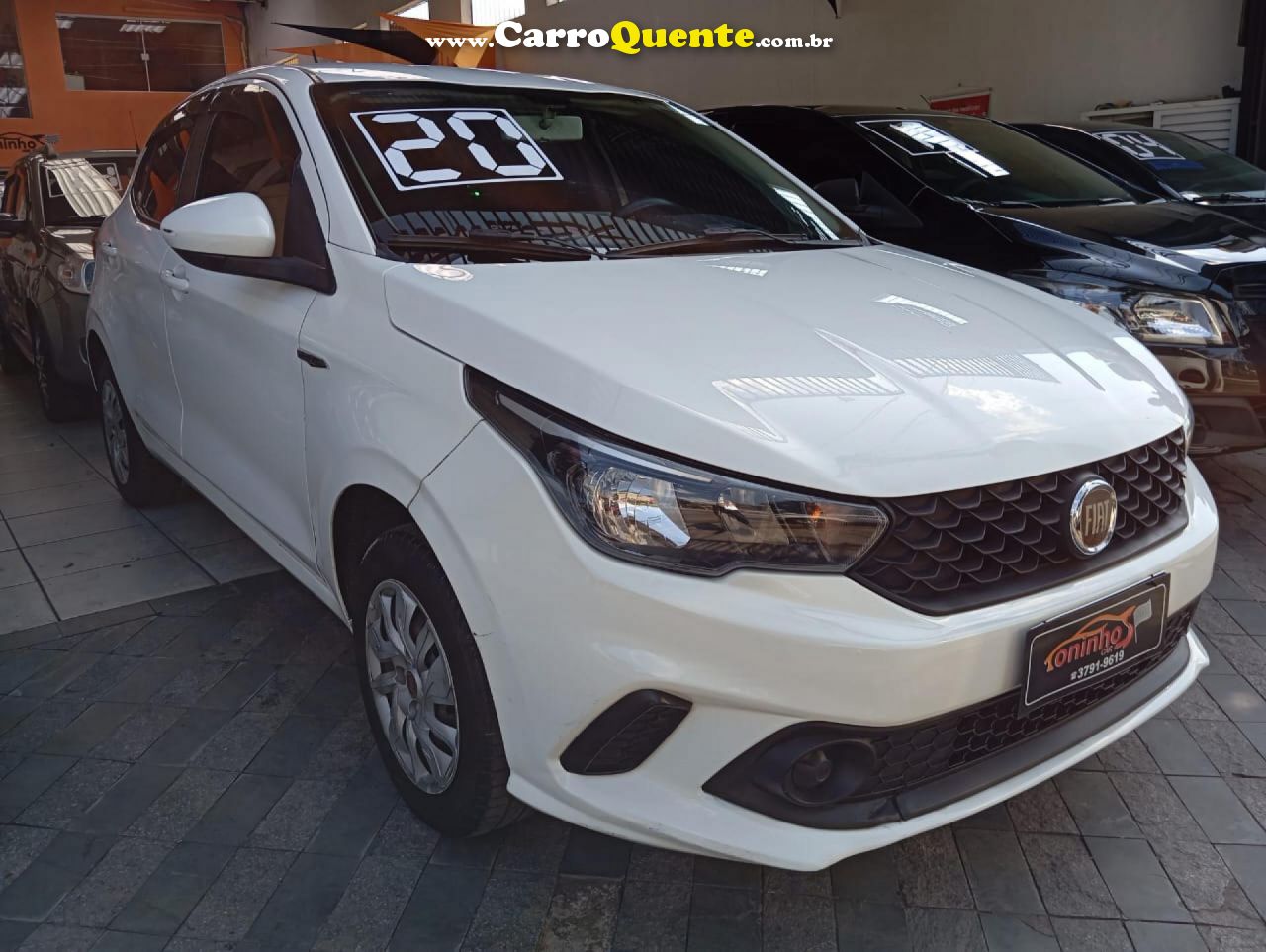 FIAT   ARGO DRIVE 1.0 6V FLEX   BRANCO 2020 1.0 FLEX - Loja