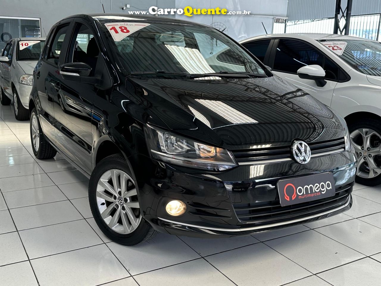 VOLKSWAGEN   FOX CONNECT 1.6 FLEX 8V 5P   PRETO 2018 1.6 FLEX - Loja