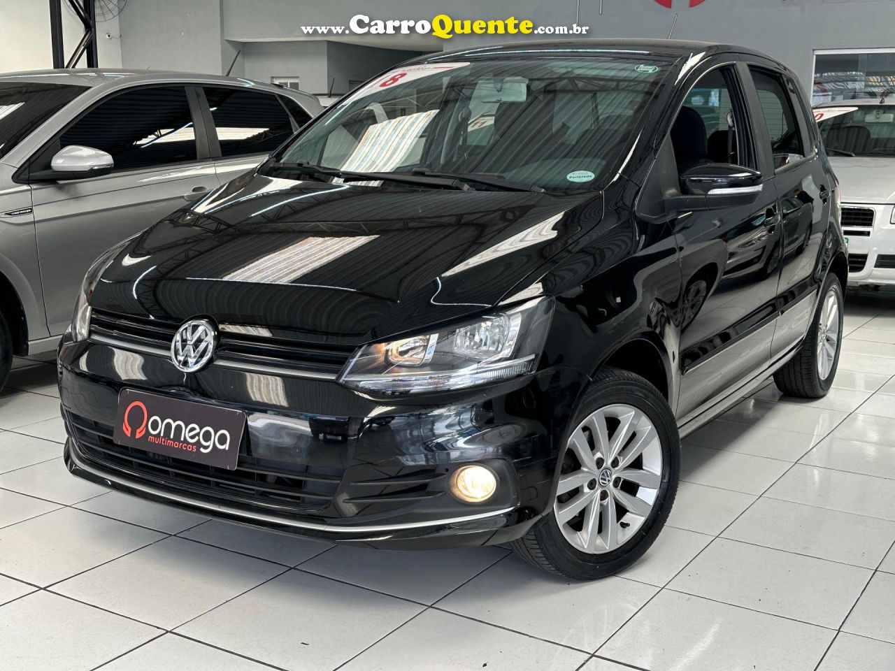 VOLKSWAGEN   FOX CONNECT 1.6 FLEX 8V 5P   PRETO 2018 1.6 FLEX - Loja