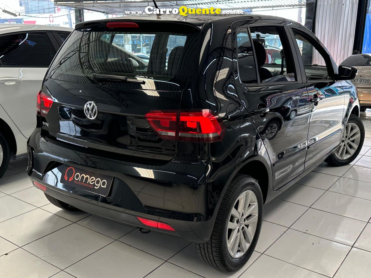 VOLKSWAGEN   FOX CONNECT 1.6 FLEX 8V 5P   PRETO 2018 1.6 FLEX - Loja