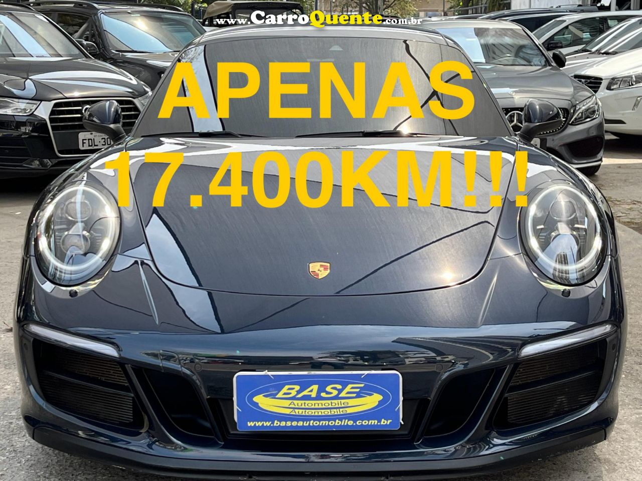 PORSCHE   911 CARRERA GTS COUPE 3.0 (991)   AZUL 2018 3.0 T GASOLINA - Loja