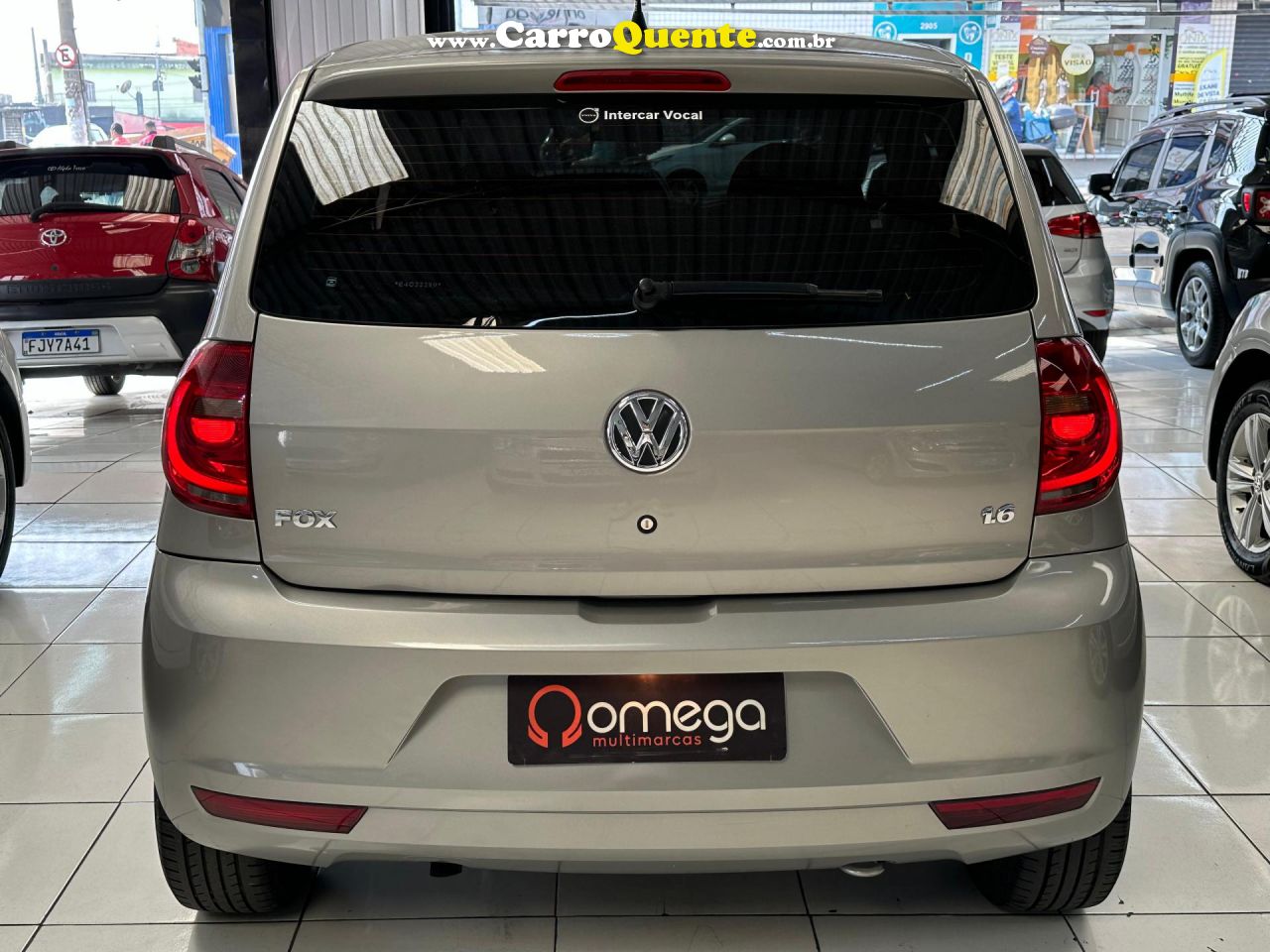 VOLKSWAGEN   FOX 1.6 MI TOTAL FLEX 8V 5P   PRATA 2014 1.6 FLEX - Loja