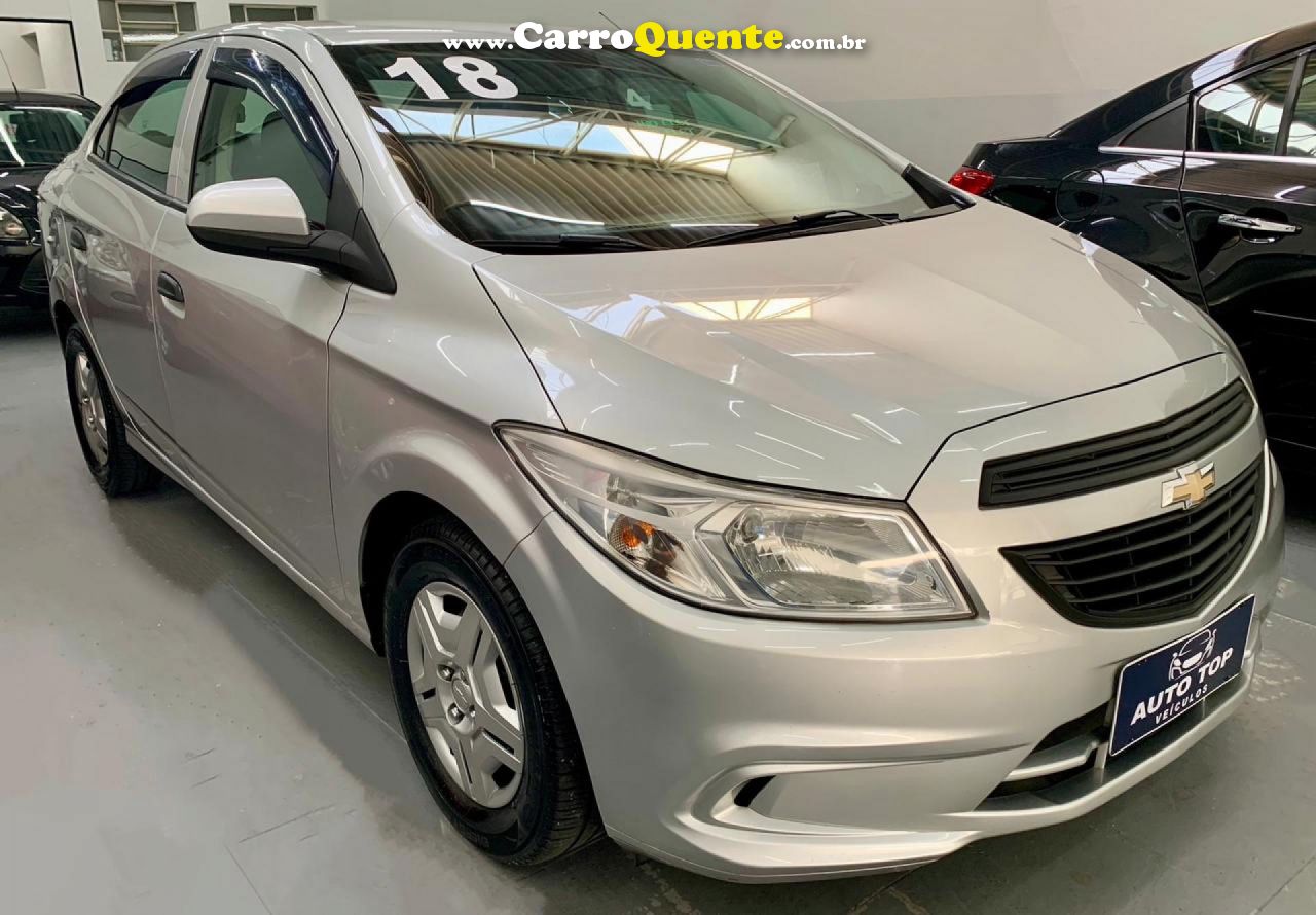 CHEVROLET   PRISMA SED. JOY LS 1.0 8V FLEXPOWER 4P   PRATA 2018 1.0 FLEX - Loja