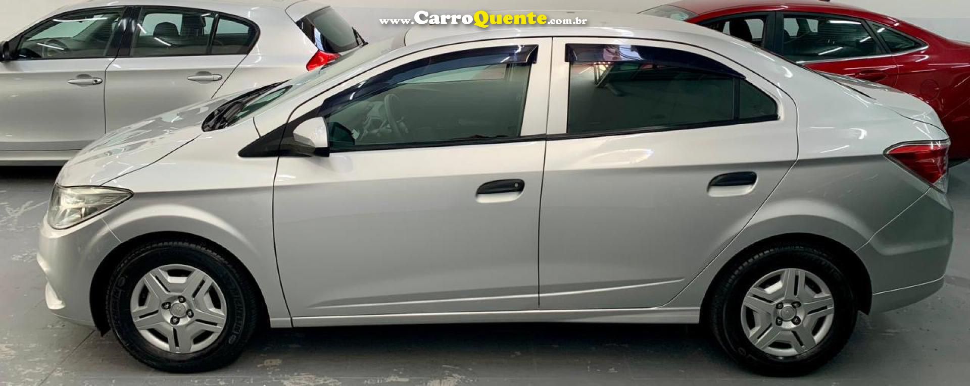 CHEVROLET   PRISMA SED. JOY LS 1.0 8V FLEXPOWER 4P   PRATA 2018 1.0 FLEX - Loja