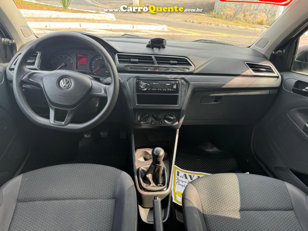 VOLKSWAGEN   VOYAGE 1.6 MSI FLEX 8V 4P   BRANCO 2021 1.6 FLEX - Loja