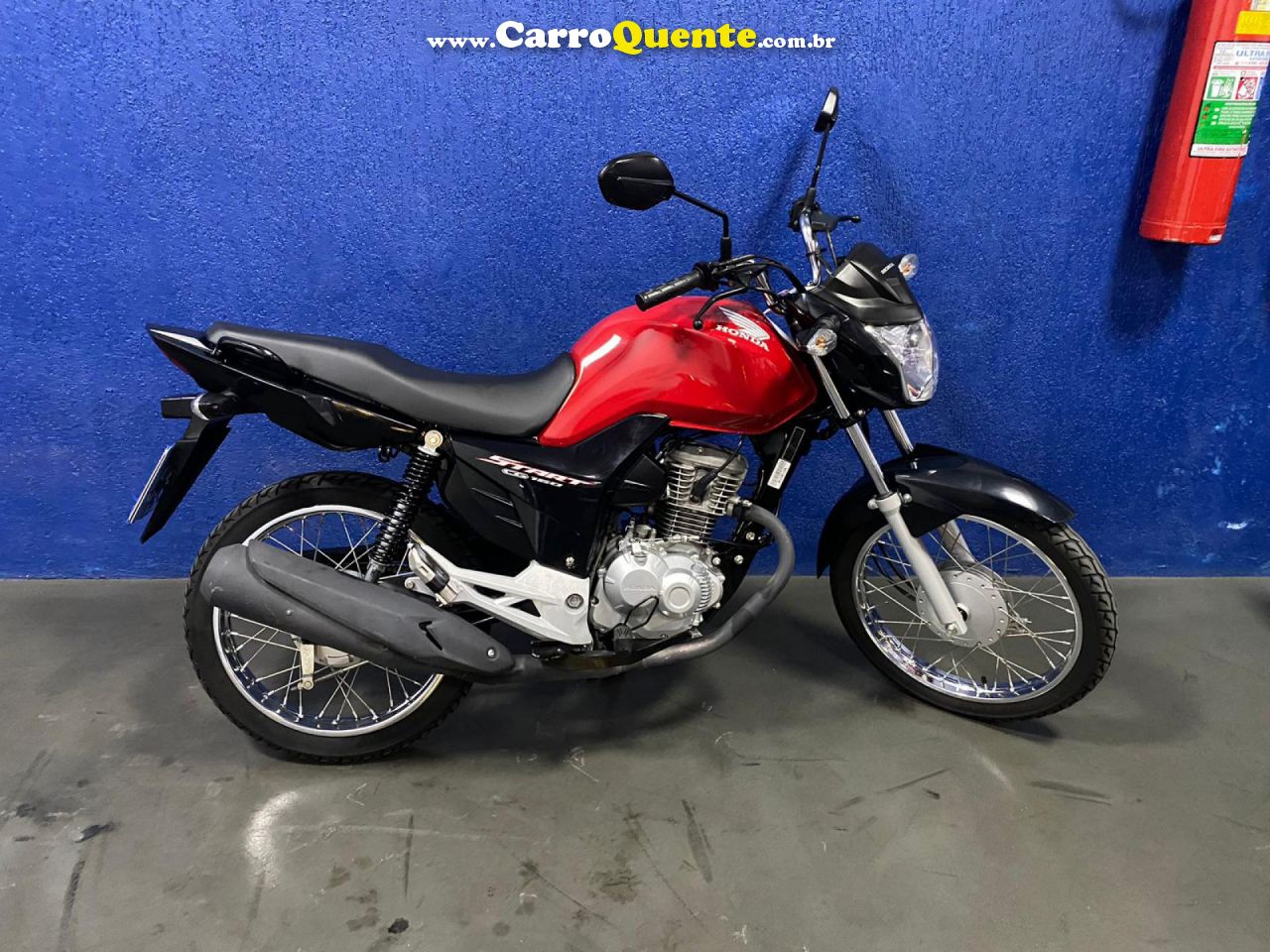 HONDA   CG 160 START   VERMELHO 2023 160 GASOLINA - Loja