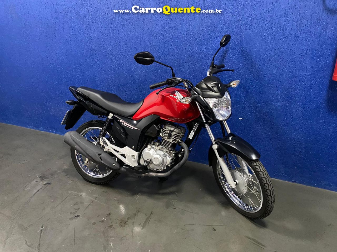 HONDA   CG 160 START   VERMELHO 2023 160 GASOLINA - Loja