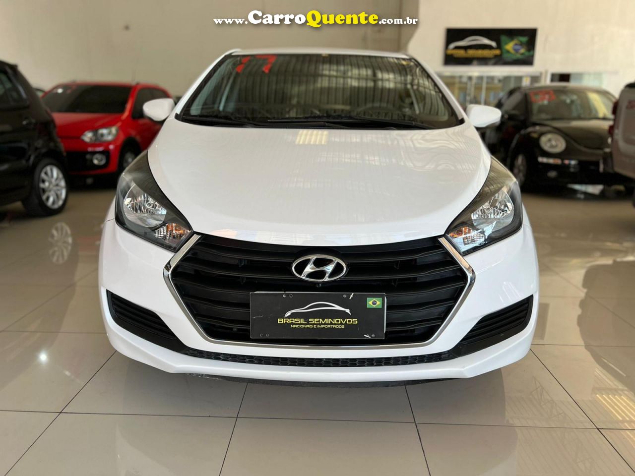 HYUNDAI   HB20 COMF.C.PLUSC.STYLE 1.0 FLEX 12V   BRANCO 2017 1.0 FLEX - Loja