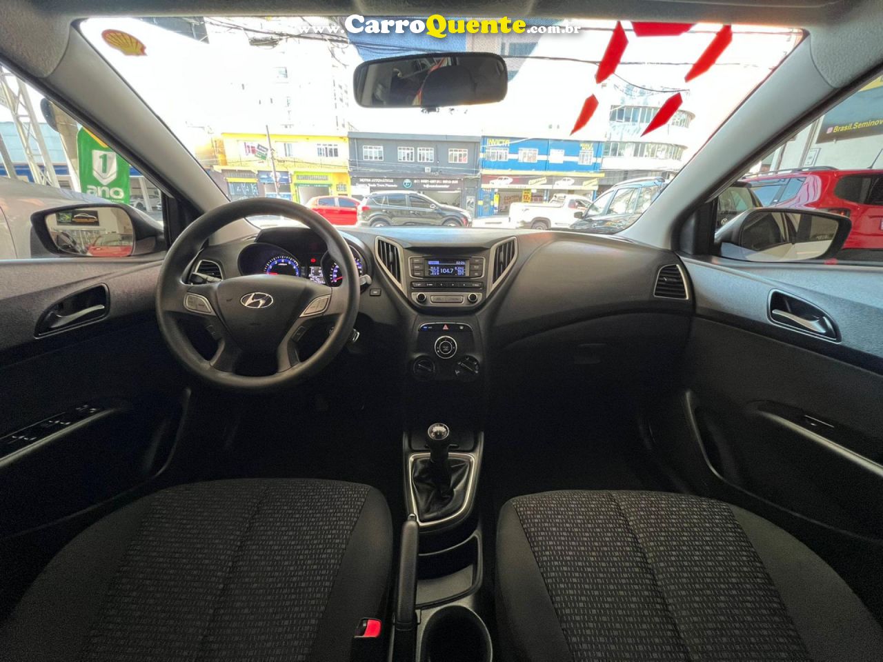 HYUNDAI   HB20 COMF.C.PLUSC.STYLE 1.0 FLEX 12V   BRANCO 2017 1.0 FLEX - Loja