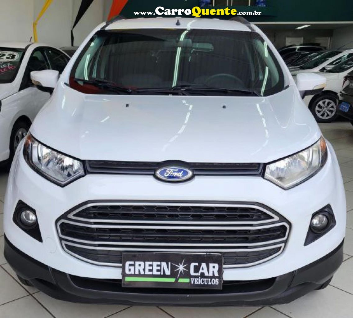 FORD   ECOSPORT SE 1.6 16V FLEX 5P MEC.   BRANCO 2015 1.6 FLEX - Loja