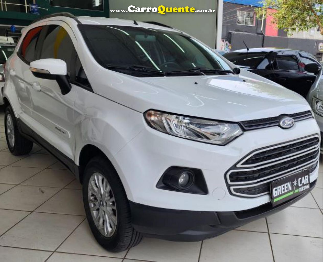 FORD   ECOSPORT SE 1.6 16V FLEX 5P MEC.   BRANCO 2015 1.6 FLEX - Loja