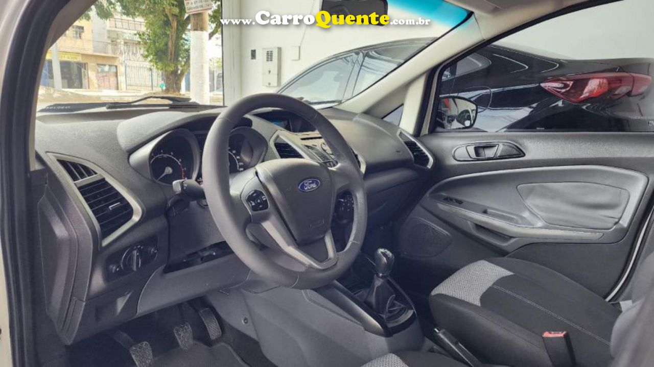 FORD   ECOSPORT SE 1.6 16V FLEX 5P MEC.   BRANCO 2015 1.6 FLEX - Loja