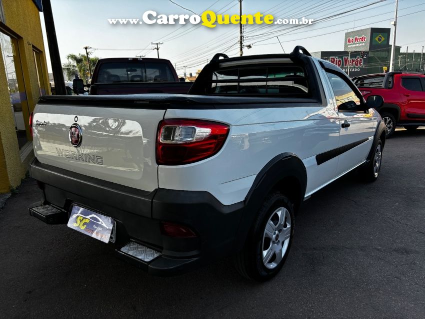 Fiat STRADA 1.4 MPI WORKING PLUS CS 8V FLEX 2P MANUAL - Loja