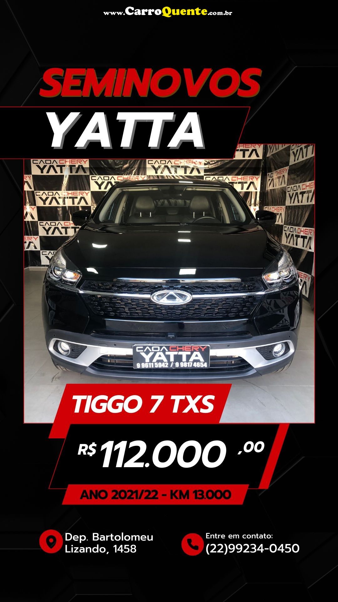 CHERY TIGGO 7 1.5 VVT TURBO TXS DCT - Loja