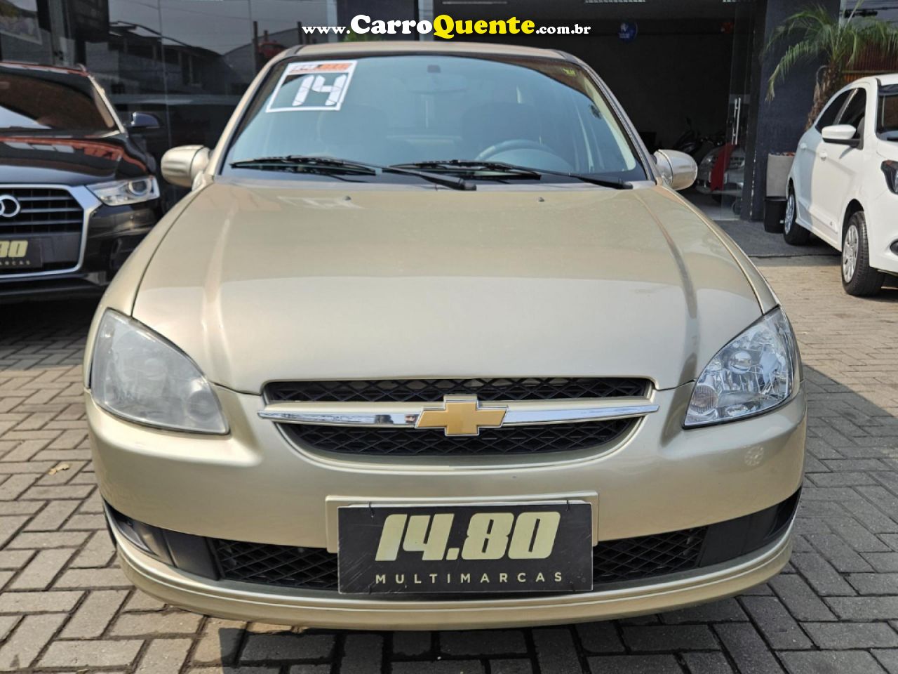 CHEVROLET   CLASSIC LIFELS 1.0 VHC FLEXP. 4P   BEGE 2014 1.0 FLEX - Loja