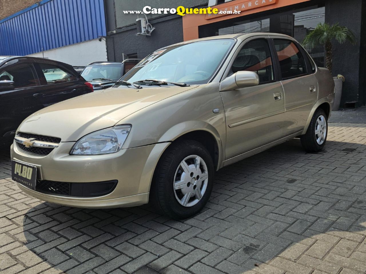 CHEVROLET   CLASSIC LIFELS 1.0 VHC FLEXP. 4P   BEGE 2014 1.0 FLEX - Loja