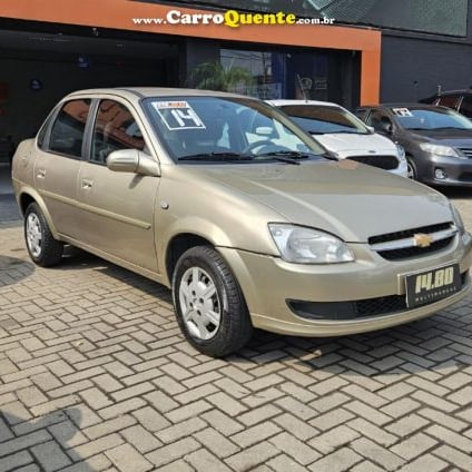 CHEVROLET   CLASSIC LIFELS 1.0 VHC FLEXP. 4P   BEGE 2014 1.0 FLEX