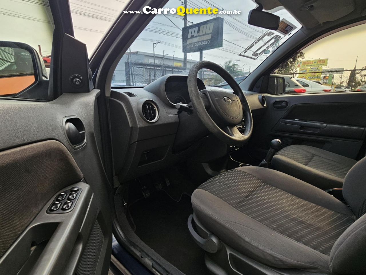 FORD   ECOSPORT XLS FREESTYLE 1.6 FLEX 8V 5P   AZUL 2007 1.6 FLEX - Loja