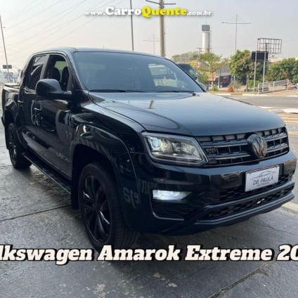 VOLKSWAGEN   AMAROK EXTREME CD 3.0 4X4 TB DIES. AUT.   PRETO 2019 3.0 DIESEL