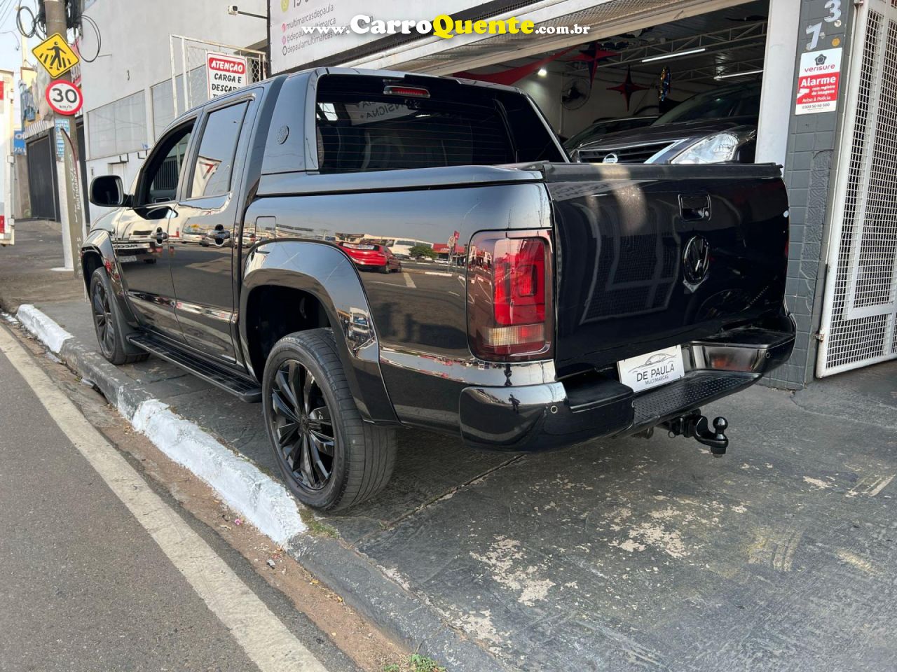 VOLKSWAGEN   AMAROK EXTREME CD 3.0 4X4 TB DIES. AUT.   PRETO 2019 3.0 DIESEL - Loja