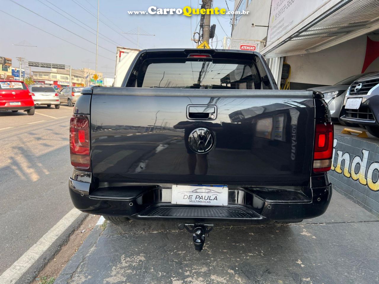 VOLKSWAGEN   AMAROK EXTREME CD 3.0 4X4 TB DIES. AUT.   PRETO 2019 3.0 DIESEL - Loja