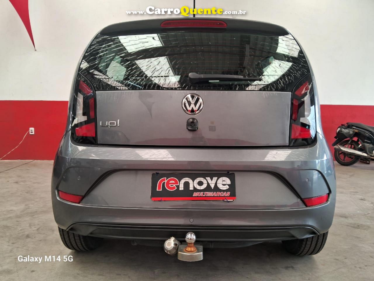 VOLKSWAGEN   UP! MOVE 1.0 TOTAL FLEX 12V 5P   CINZA 2018 1.0 FLEX - Loja