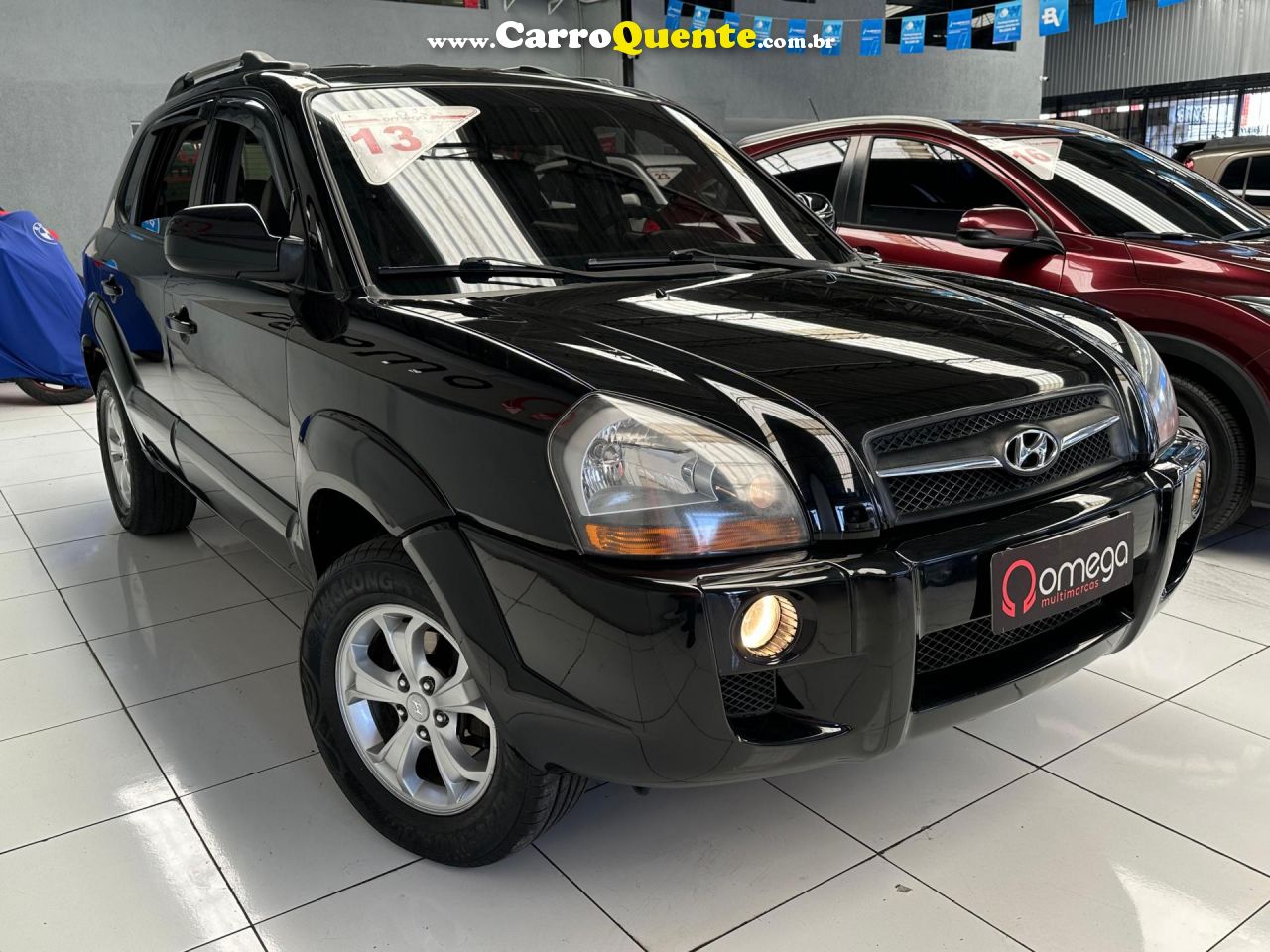 HYUNDAI   TUCSON 2.0 16V AUT.   PRETO 2013 2.0 FLEX - Loja