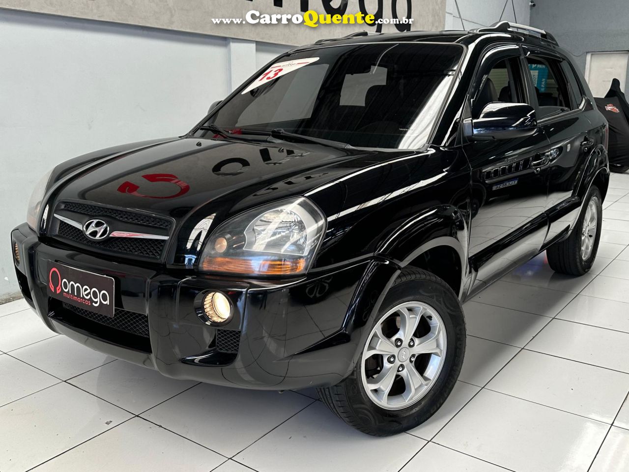 HYUNDAI   TUCSON 2.0 16V AUT.   PRETO 2013 2.0 FLEX - Loja