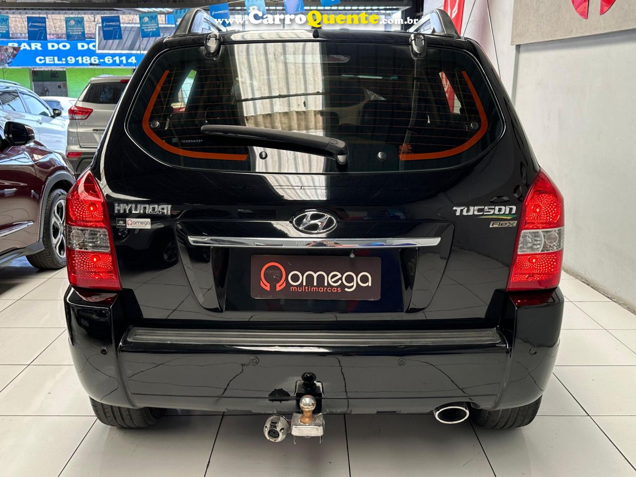 HYUNDAI   TUCSON 2.0 16V AUT.   PRETO 2013 2.0 FLEX - Loja