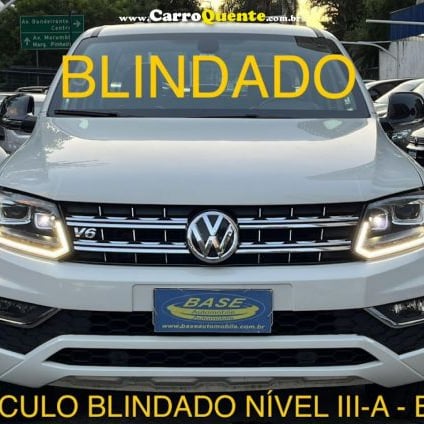 VOLKSWAGEN   AMAROK HIGHLINE CD 3.0 4X4 TB DIES. AUT.   BRANCO 2019 3.0 V6 T DIESEL