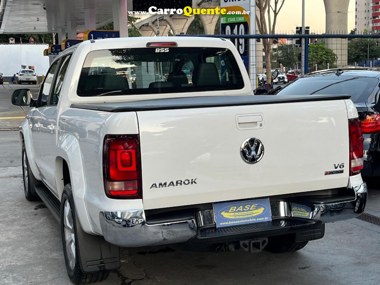 VOLKSWAGEN   AMAROK HIGHLINE CD 3.0 4X4 TB DIES. AUT.   BRANCO 2019 3.0 V6 T DIESEL - Loja