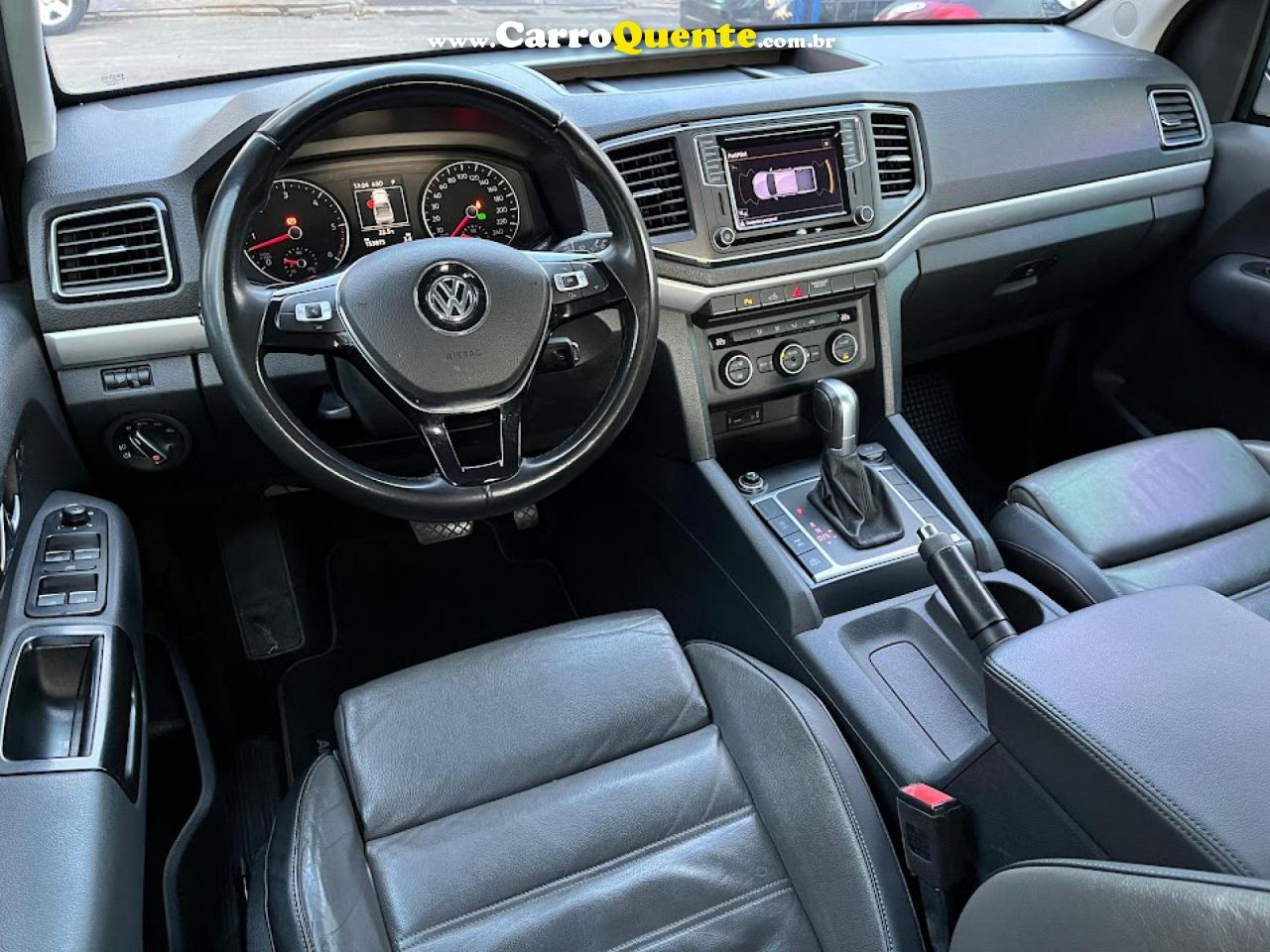 VOLKSWAGEN   AMAROK HIGHLINE CD 3.0 4X4 TB DIES. AUT.   BRANCO 2019 3.0 V6 T DIESEL - Loja