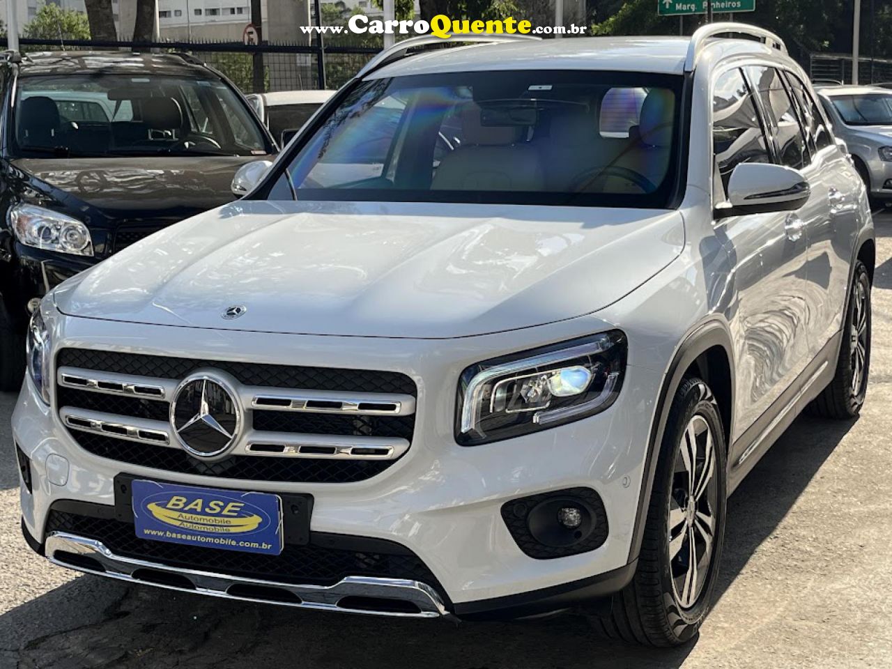 MERCEDES-BENZ   GLB 200 ADVANCE 1.3 TB 16V AUT.   BRANCO 2022 1.3 GASOLINA - Loja