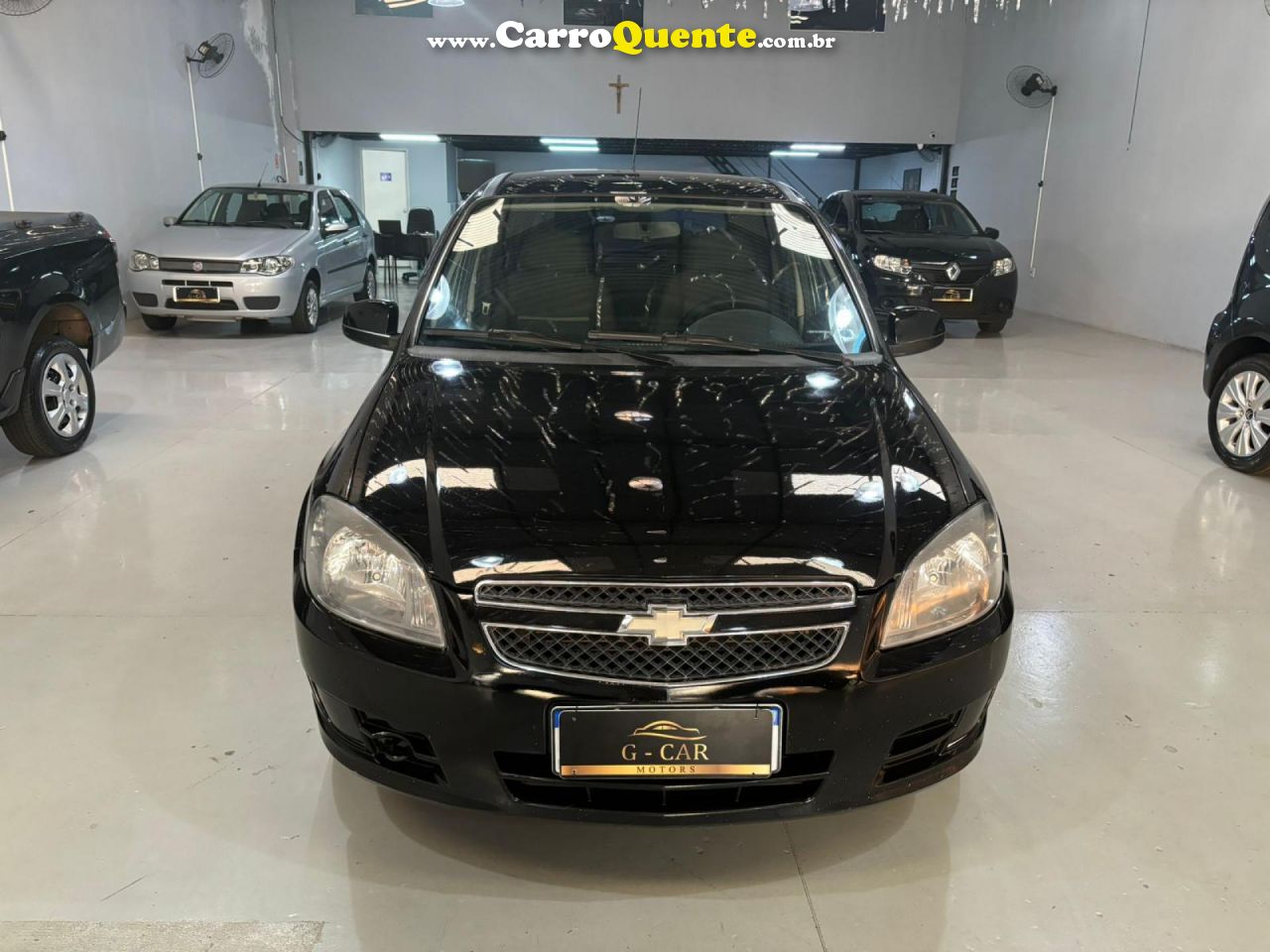 CHEVROLET   CELTA SPIRIT LT 1.0 MPFI 8V FLEXP. 5P   PRETO 2014 1.0 FLEX - Loja