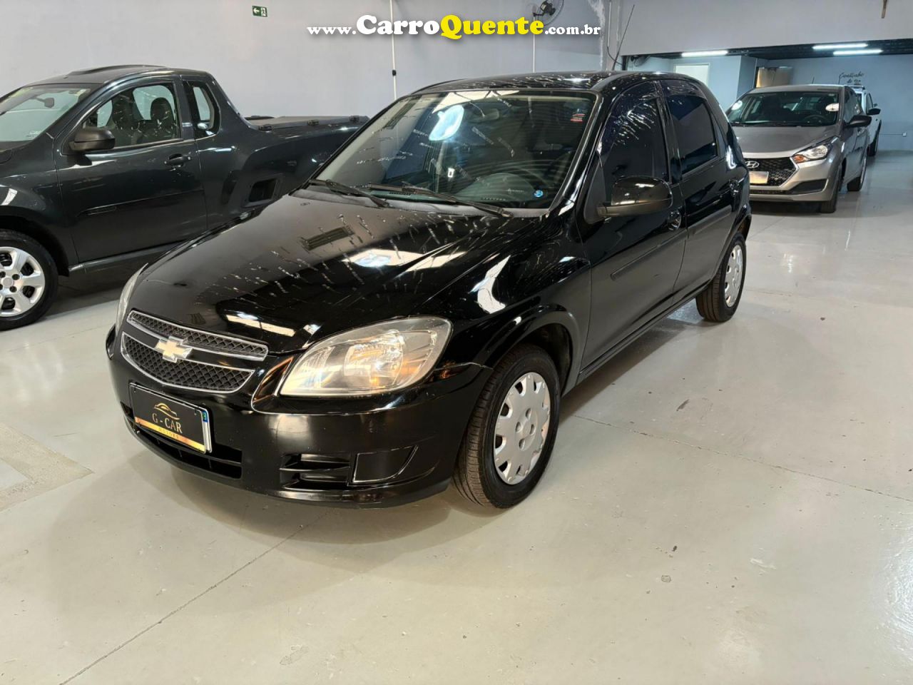 CHEVROLET   CELTA SPIRIT LT 1.0 MPFI 8V FLEXP. 5P   PRETO 2014 1.0 FLEX - Loja