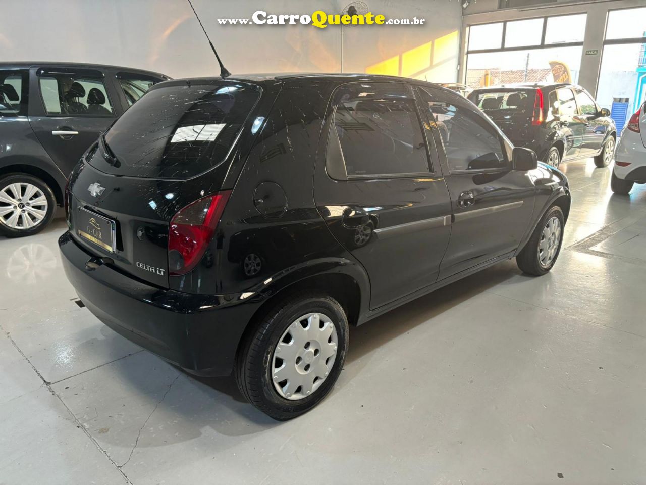 CHEVROLET   CELTA SPIRIT LT 1.0 MPFI 8V FLEXP. 5P   PRETO 2014 1.0 FLEX - Loja