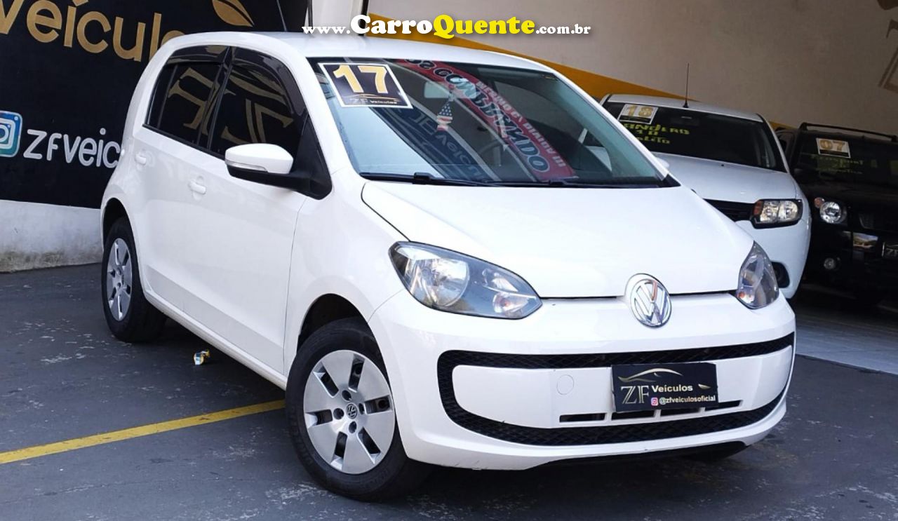 VOLKSWAGEN   UP! MOVE 1.0 TSI TOTAL FLEX 12V 5P   BRANCO 2017 1.0 FLEX - Loja