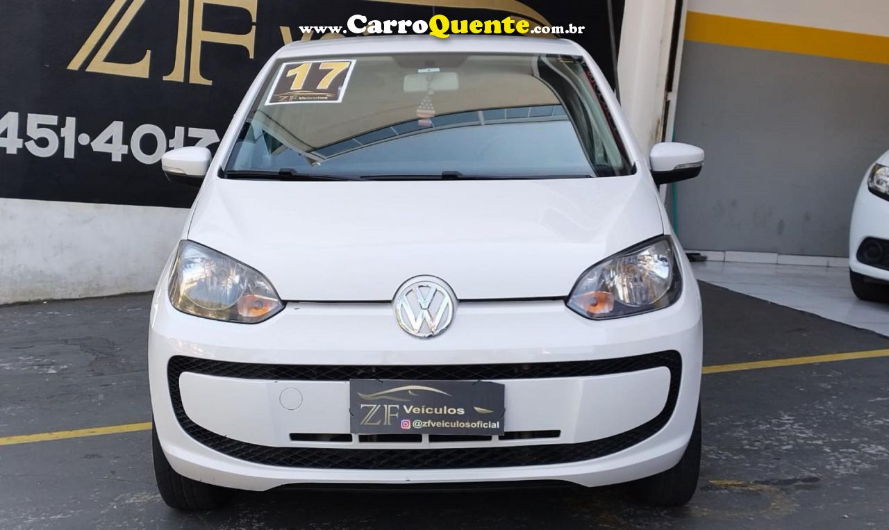 VOLKSWAGEN   UP! MOVE 1.0 TSI TOTAL FLEX 12V 5P   BRANCO 2017 1.0 FLEX - Loja