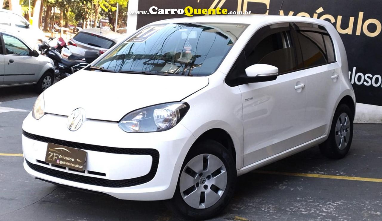 VOLKSWAGEN   UP! MOVE 1.0 TSI TOTAL FLEX 12V 5P   BRANCO 2017 1.0 FLEX - Loja