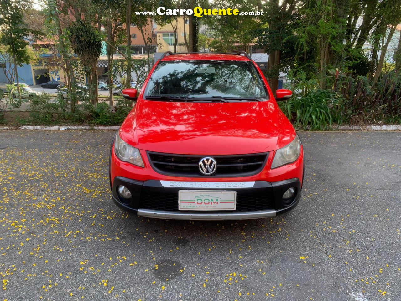 VOLKSWAGEN   SAVEIRO CROSS 1.6 MI TOTAL FLEX 8V CE   VERMELHO 2011 1.6 FLEX - Loja